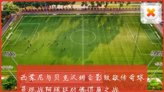 西蒙尼与贝克汉姆合影致敬传奇球员观战阿根廷对佛得角之战